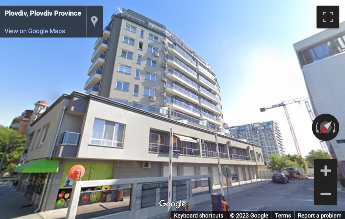 Street View image of 124A Vasil April Str, 2nd floor, Plovdiv