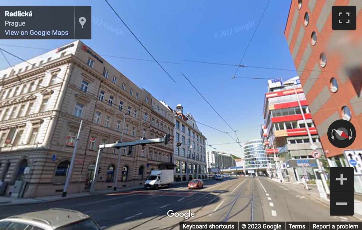 Street View image of Plzenska 3350/18, Prague