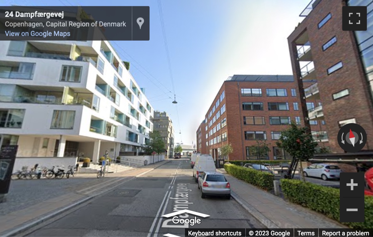 Street View image of Dampfærgevej 27-29, 5th floor, Copenhagen