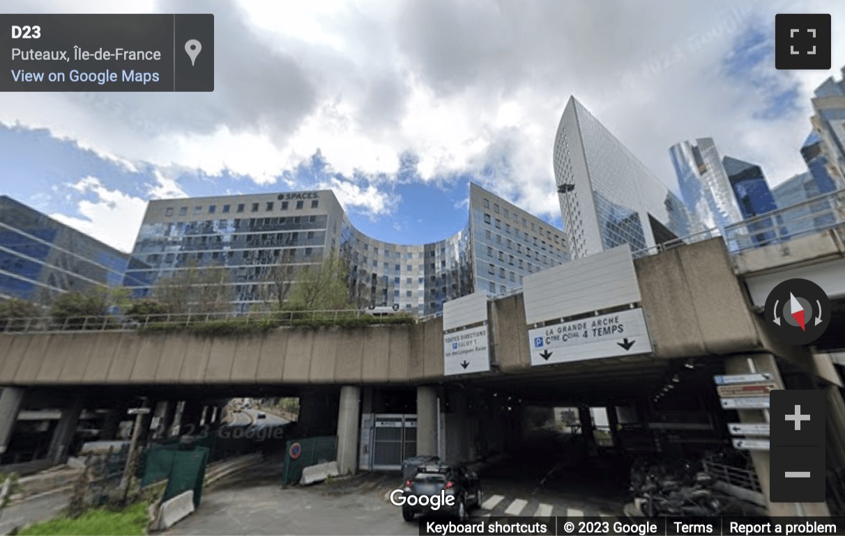 Street View image of Le Belvédère, 1-7 cours Valmy, Puteaux, Hauts-de-Seine