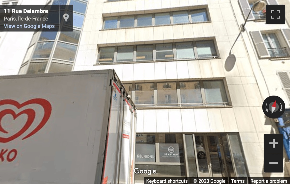 Street View image of 14 rue Delambre, Paris