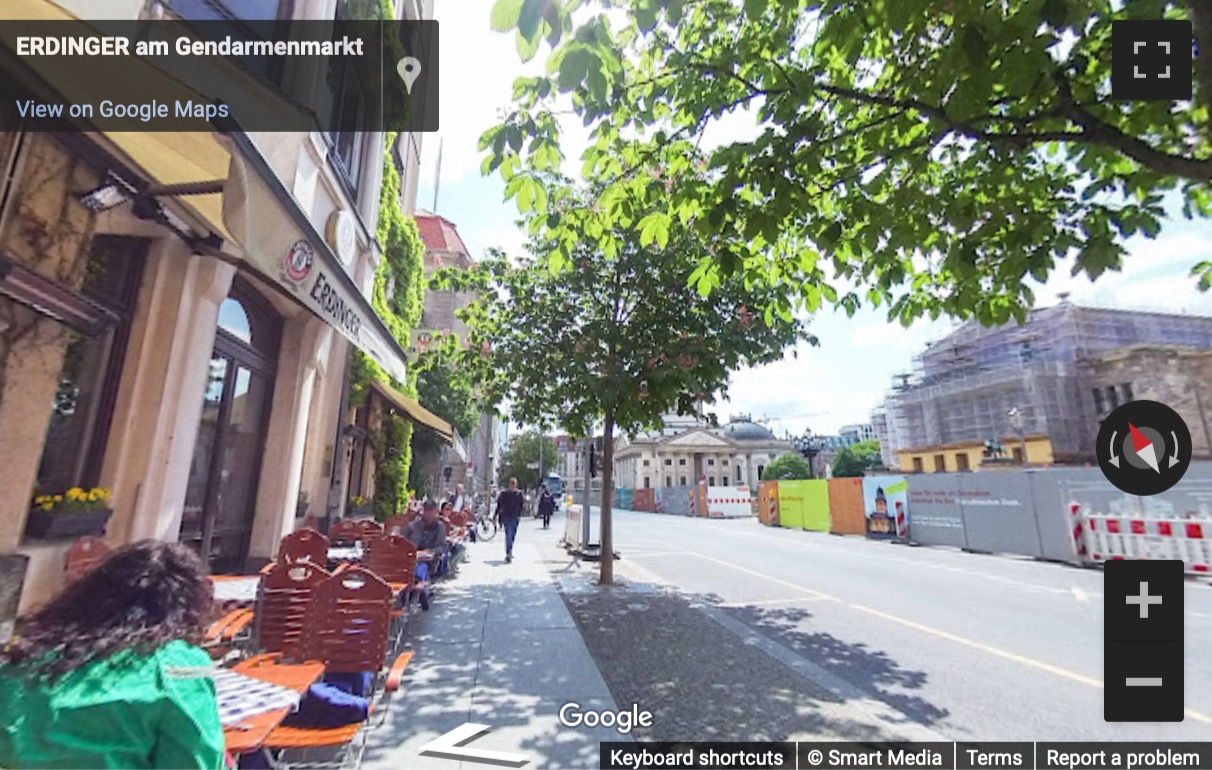 Street View image of Jaegerstraße 54, Berlin, Brandenburg