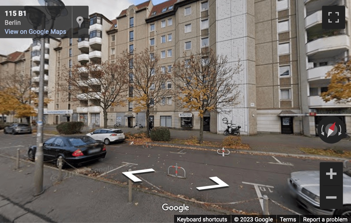 Street View image of Leipziger Straße 119, Berlin, Brandenburg