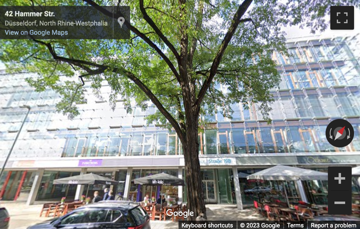 Street View image of Hammer Strabe 19, Dusseldorf, North Rhine-Westphalia