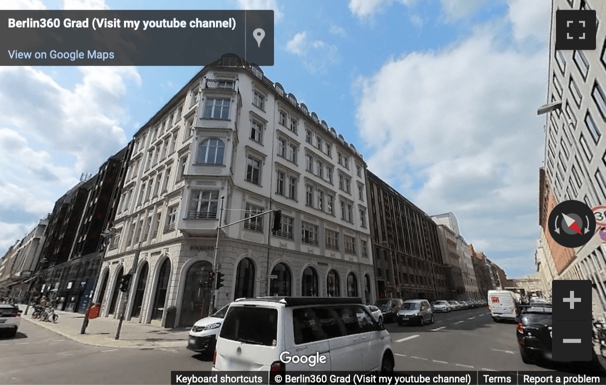 Street View image of Einsteinpalais, Friedrichstraße, 171, Berlin, Brandenburg