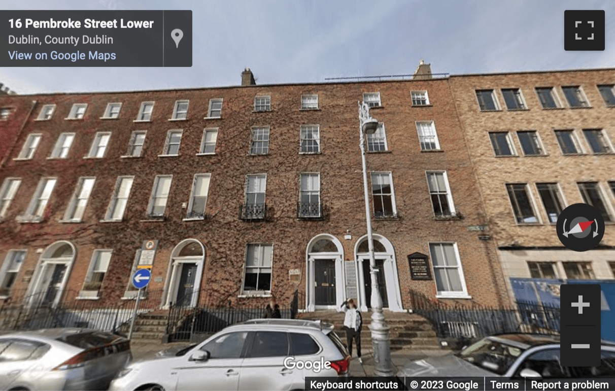 Street View image of 51/52 Fitzwilliam Square West, Dublin