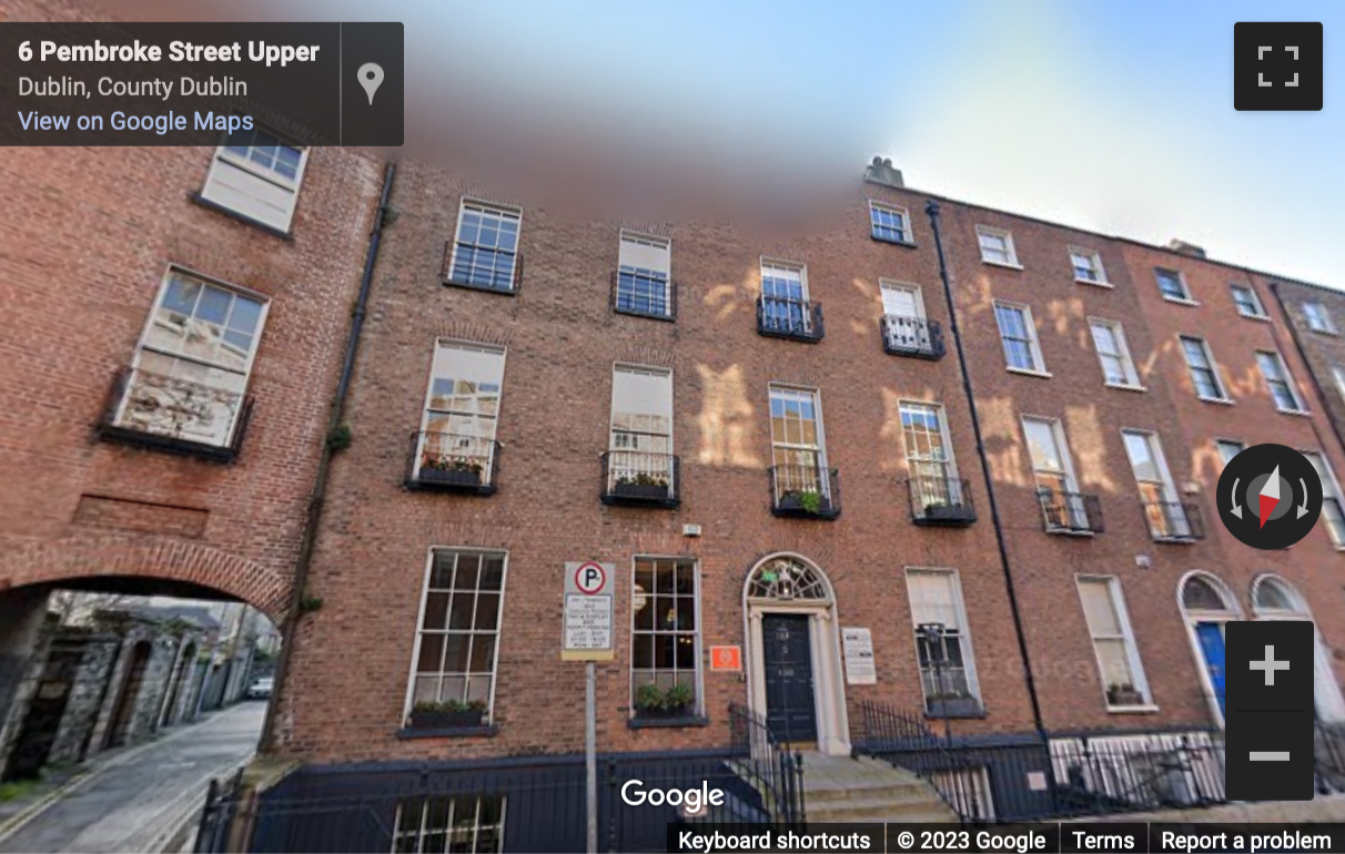 Street View image of 4 Pembroke Street Upper, Dublin