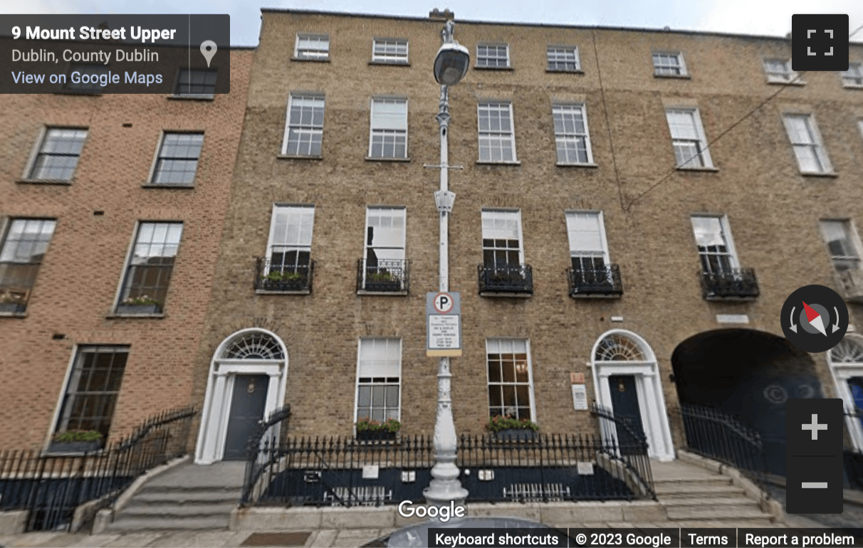 Street View image of 7-8 Mount Street Upper, Dublin