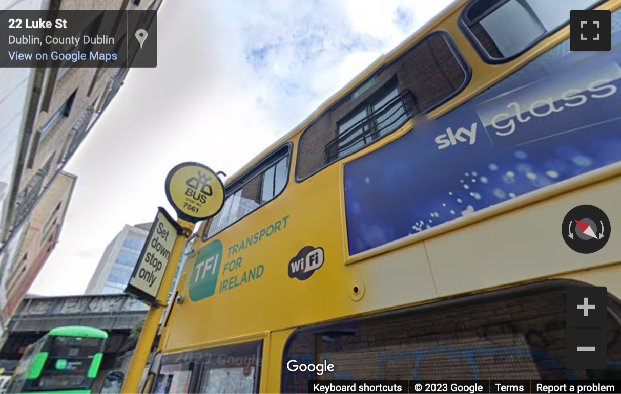 Street View image of One George’s Quay Plaza, George’s Quay, Dublin 2