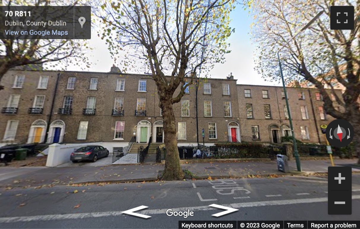 Street View image of 13 Adelaide Road, St Kevin’s, Dublin 2