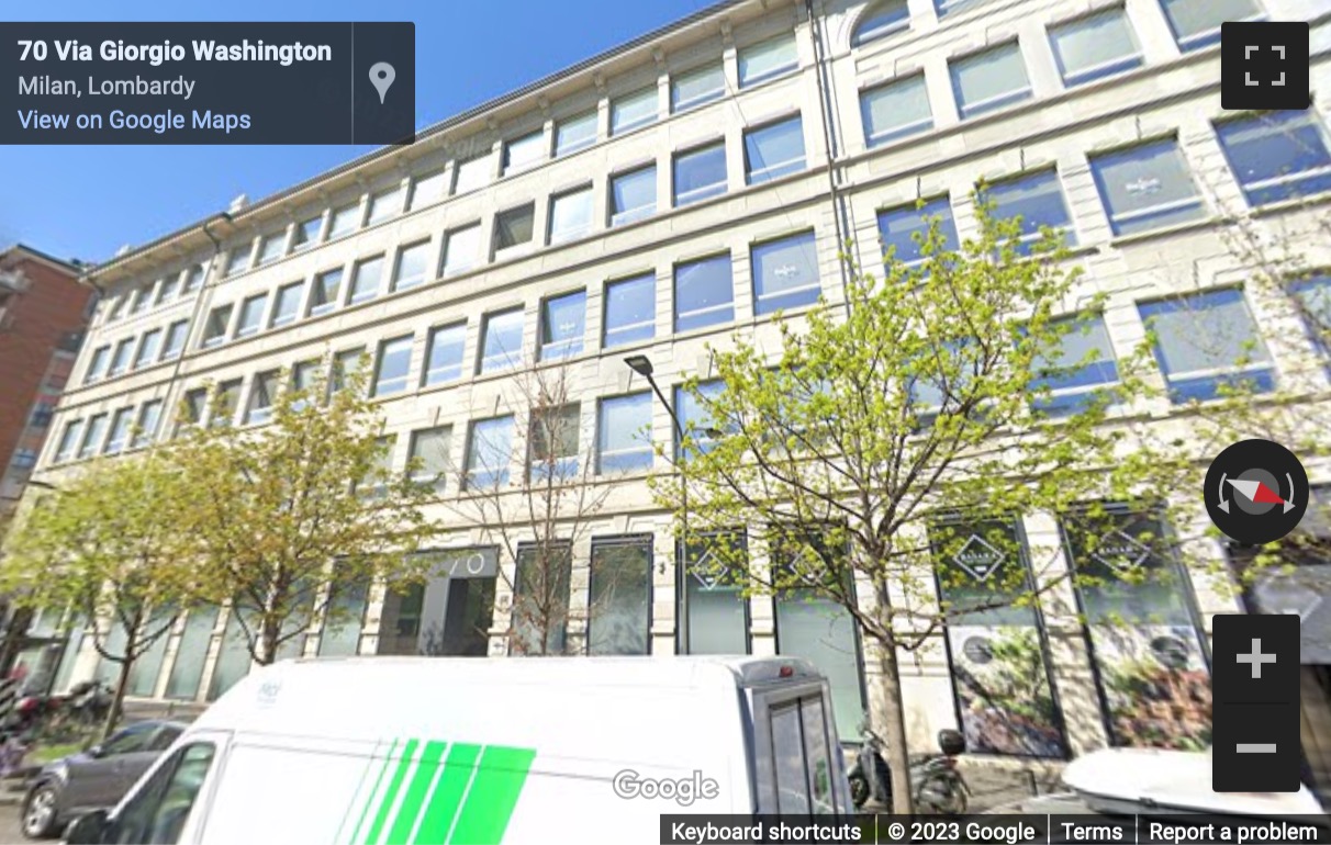 Street View image of Via Giorgio Washington 70, Milan