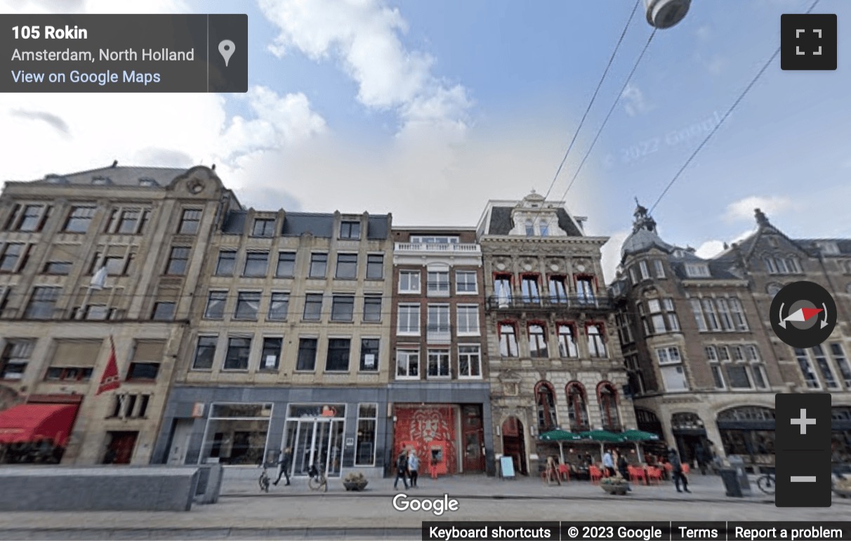 Street View image of Rokin 92-29, Amsterdam