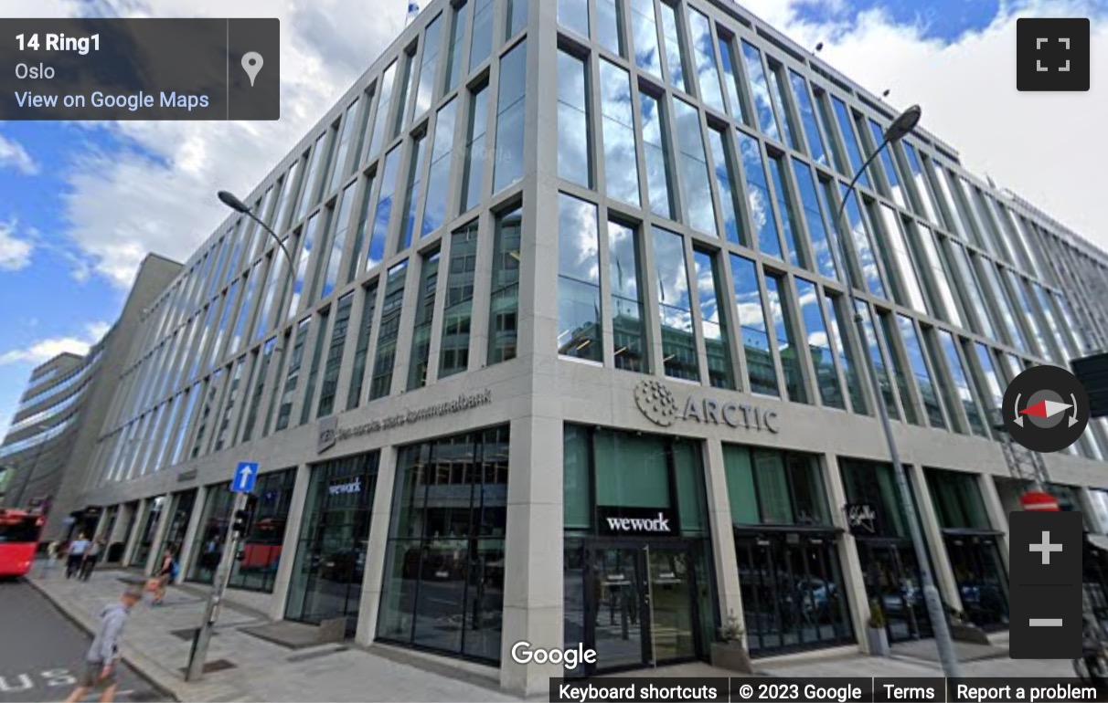 Street View image of Haakon VIIs Gate 5, Oslo, Norway