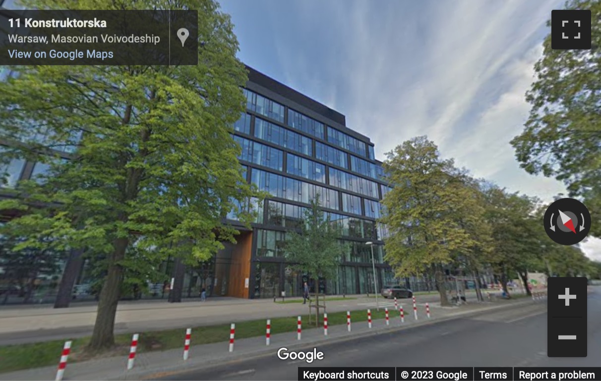 Street View image of Adgar BIT, Konstruktorska 11, Warsaw