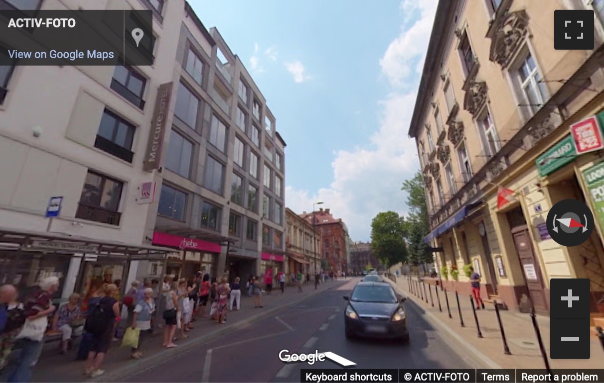 Street View image of Kurniki 9, Krakow, Poland