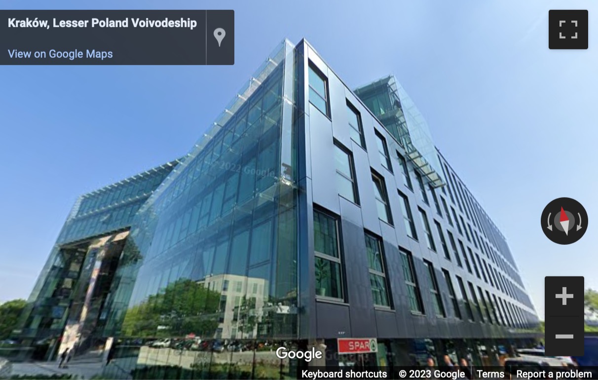 Street View image of Regus Equal Park 28, Wielicka street, Krakow