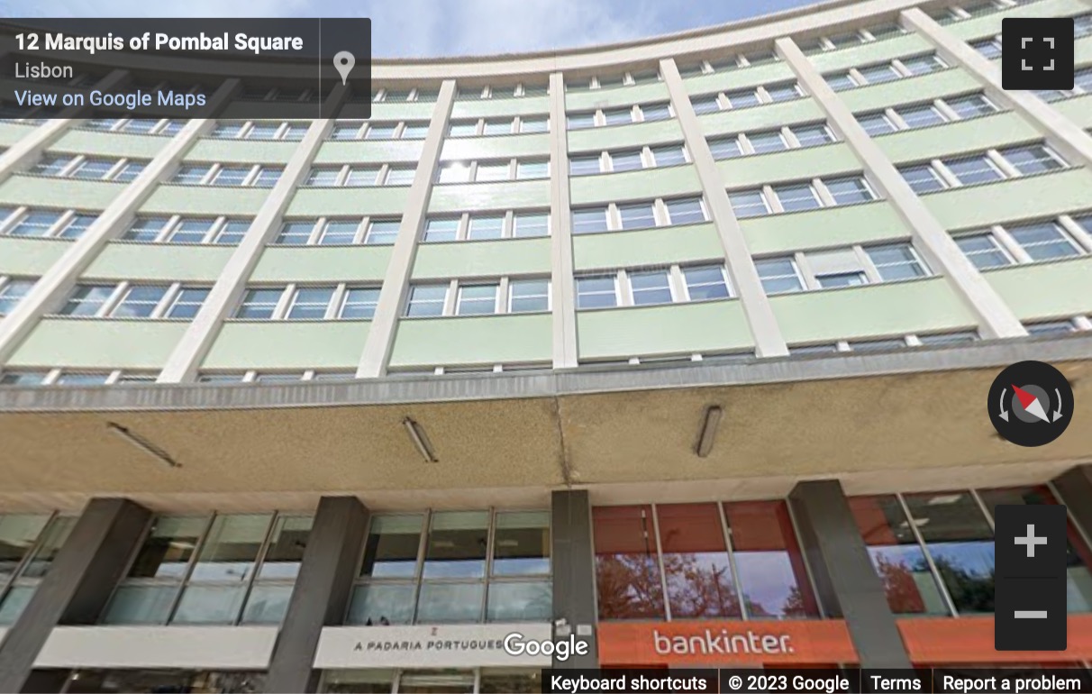 Street View image of Praça Marquês de Pombal 14, Lisbon