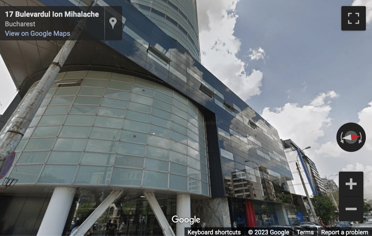 Street View image of Bd. Dimitrie Pompeiu 8, Globalworth Campus A, 020335, Bucharest