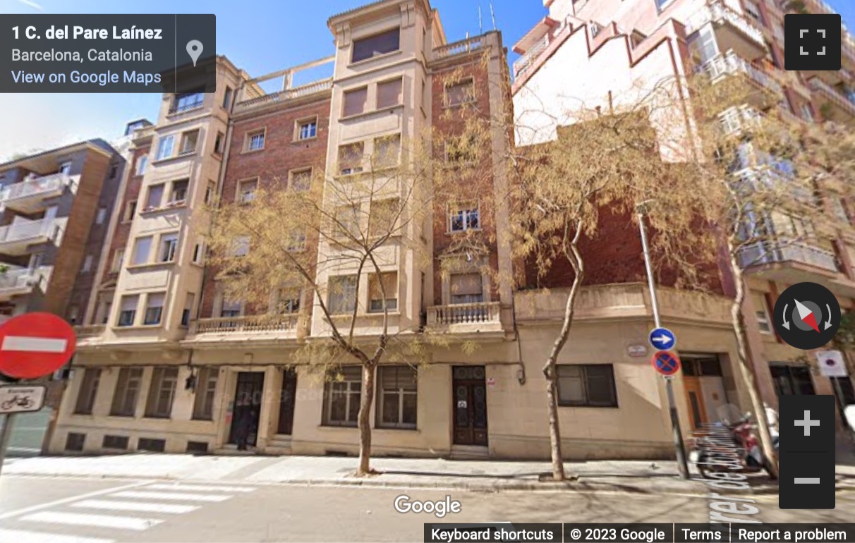 Street View image of Carrer de Joaquim Ruyra 9-11, Barcelona