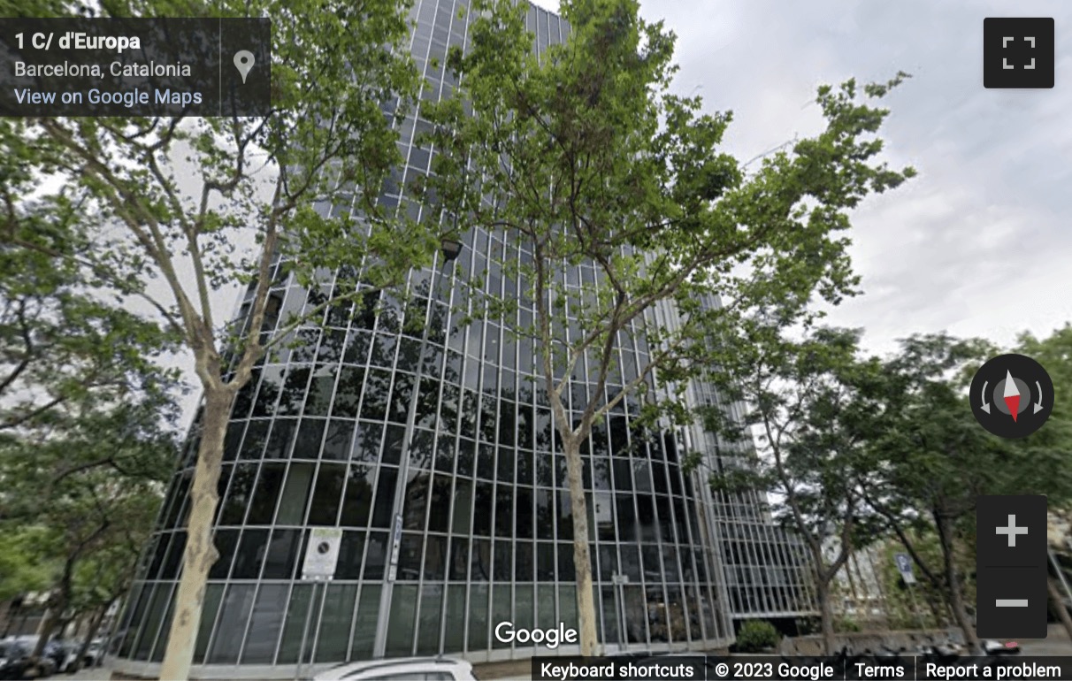 Street View image of Gran Via Carles III 98, Barcelona