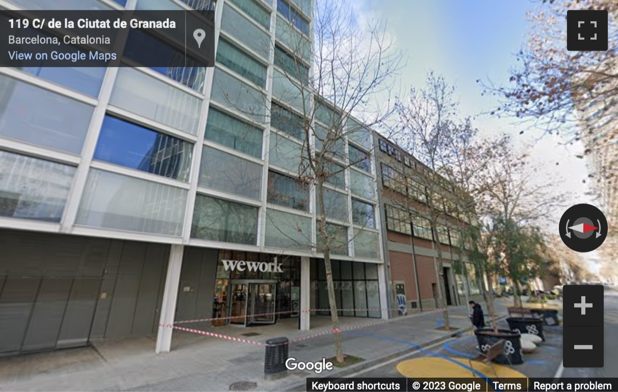 Street View image of Ciutat de Granada 121, Barcelona