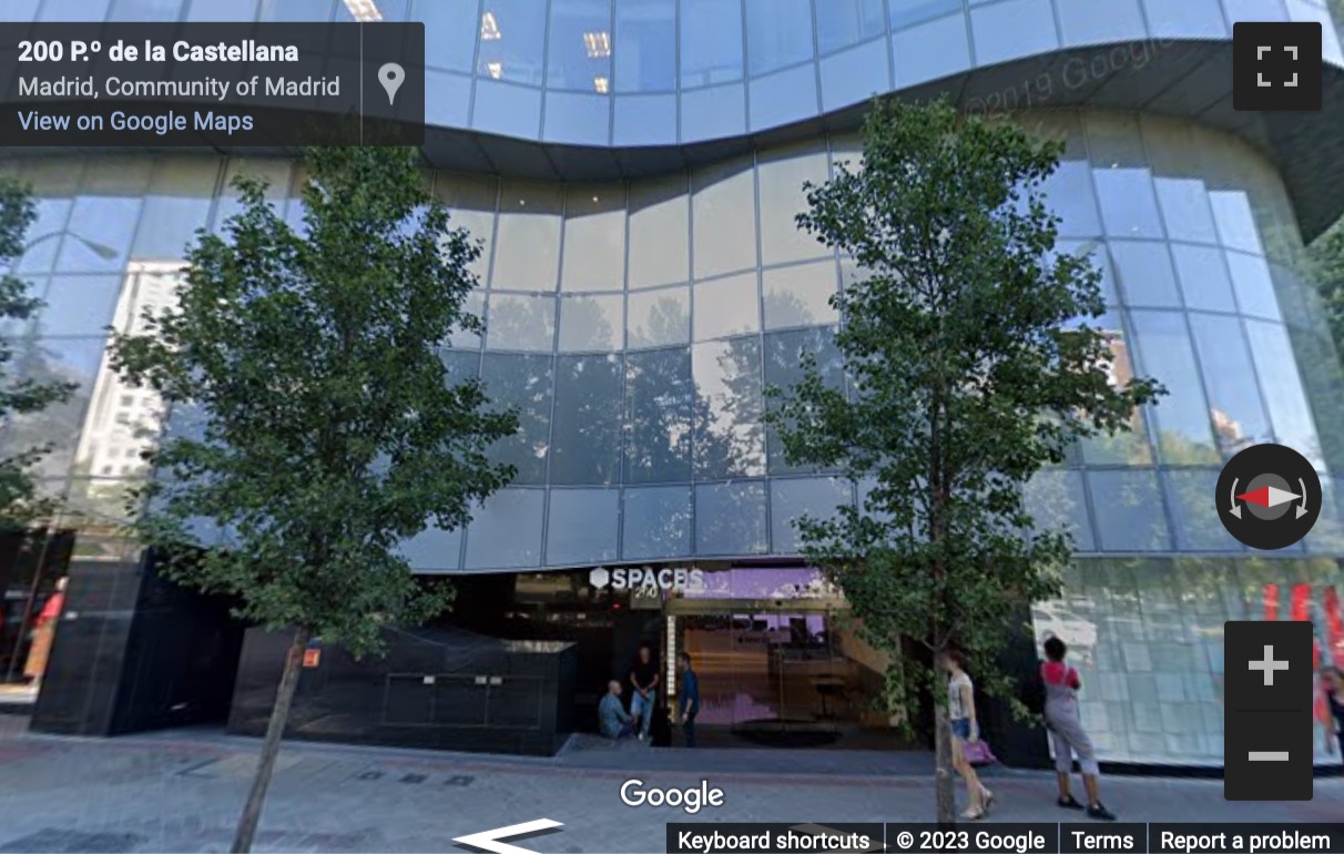 Street View image of Paseo de la Castellana, 200, Madrid