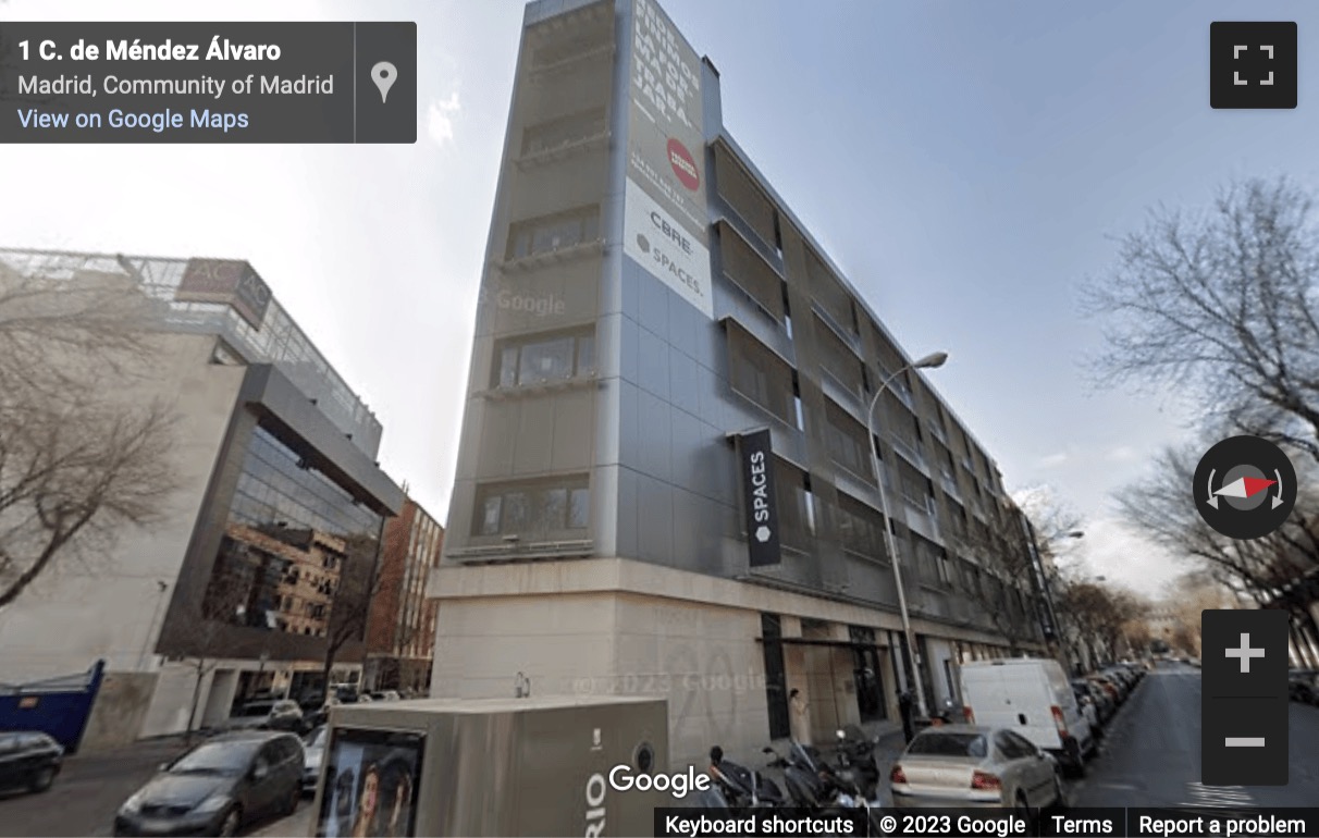 Street View image of C/ Méndez Ávaro 20, Madrid