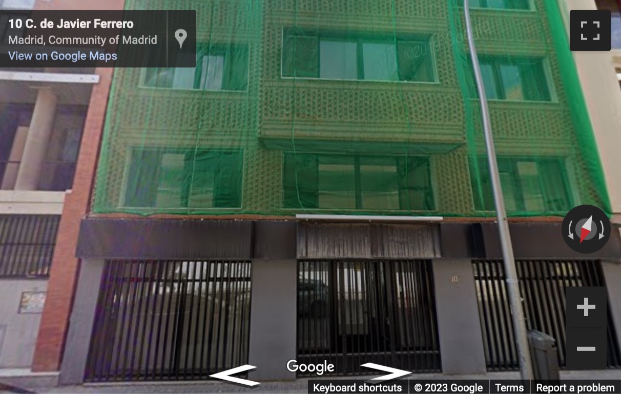 Street View image of Javier Ferrero 10, Prosperidad, Madrid