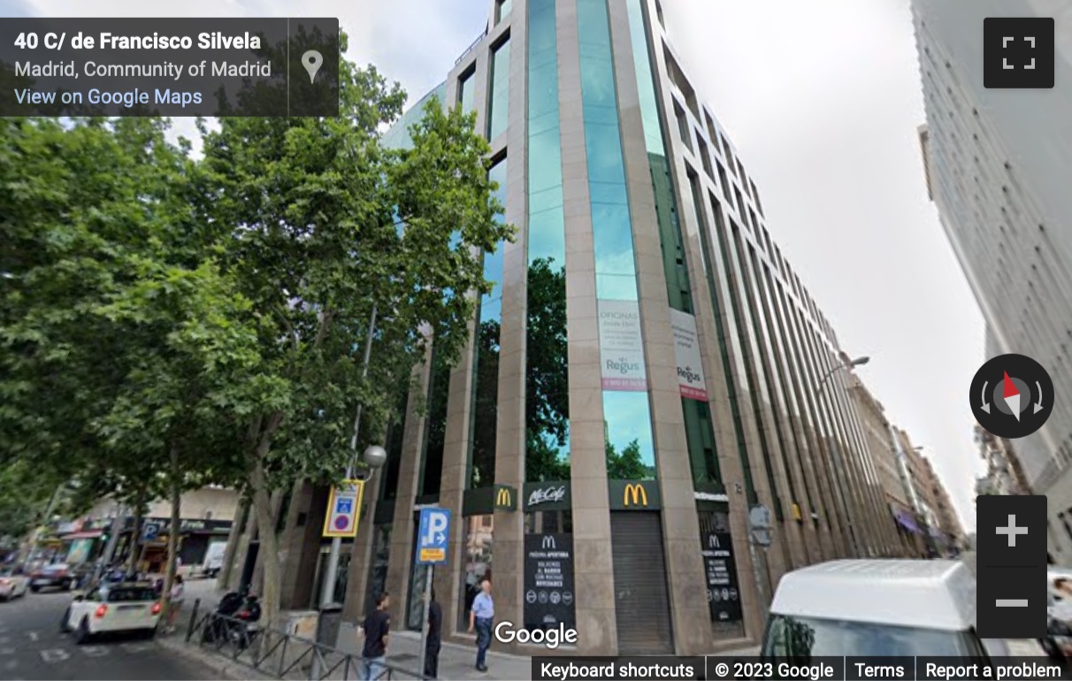 Street View image of Utopicus Francisco Silvela, Francisco Silvela 42, Madrid