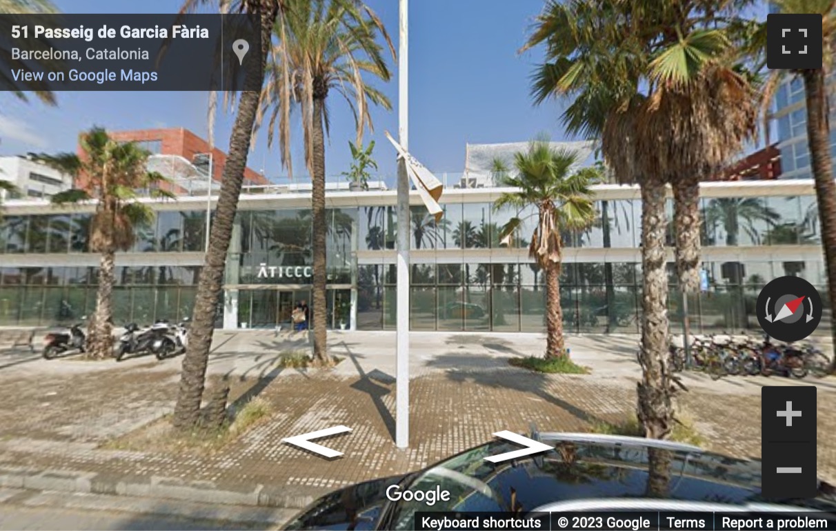 Street View image of Passeig Garcia Fària, 49, Barcelona