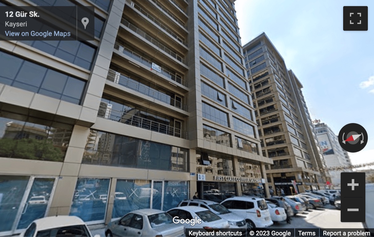 Street View image of Gevher Nesibe Mah. Gür Sok. No: 10, Ofisim Kayseri B Blok Kocasinan/Kayseri