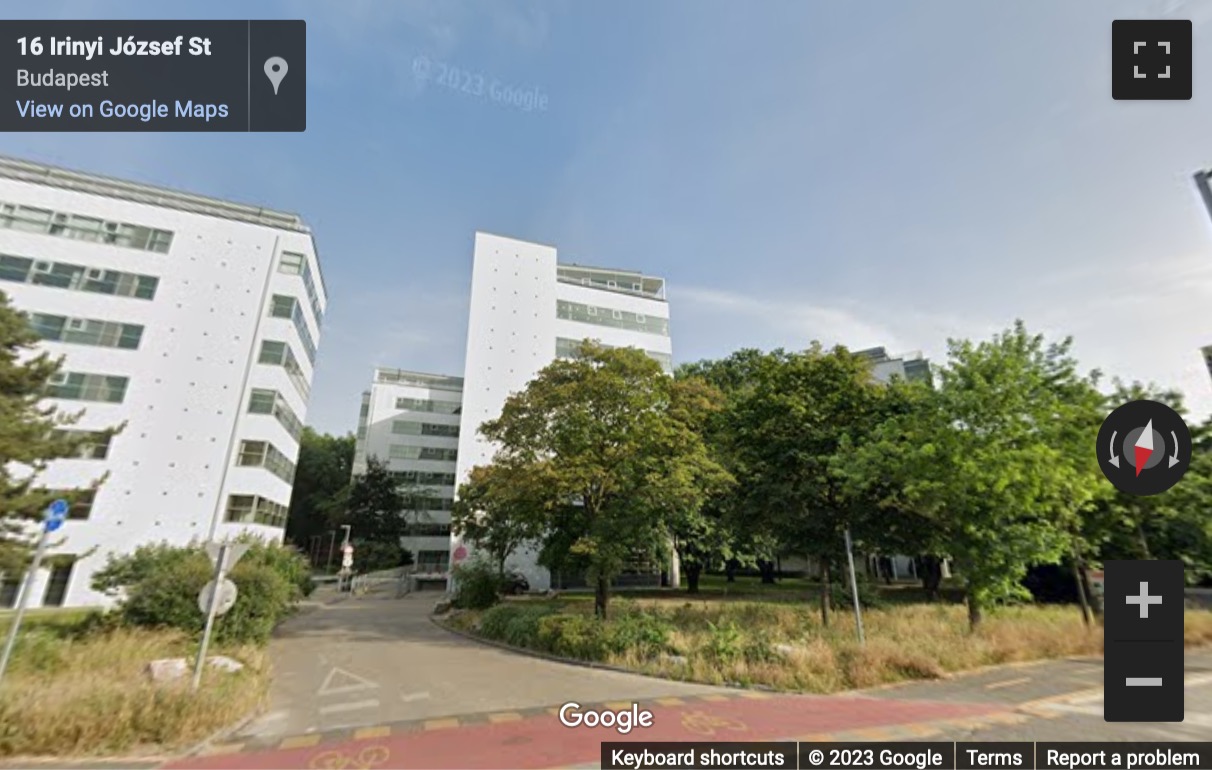 Street View image of Science Park Business Center, Irinyi József Utca, 4-20, Budapest