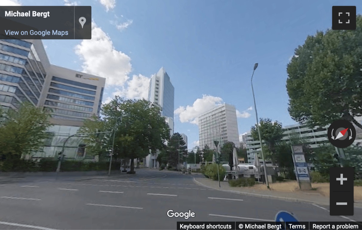 Street View image of Mergenthalerallee 10-12, Eschborn, Hessen