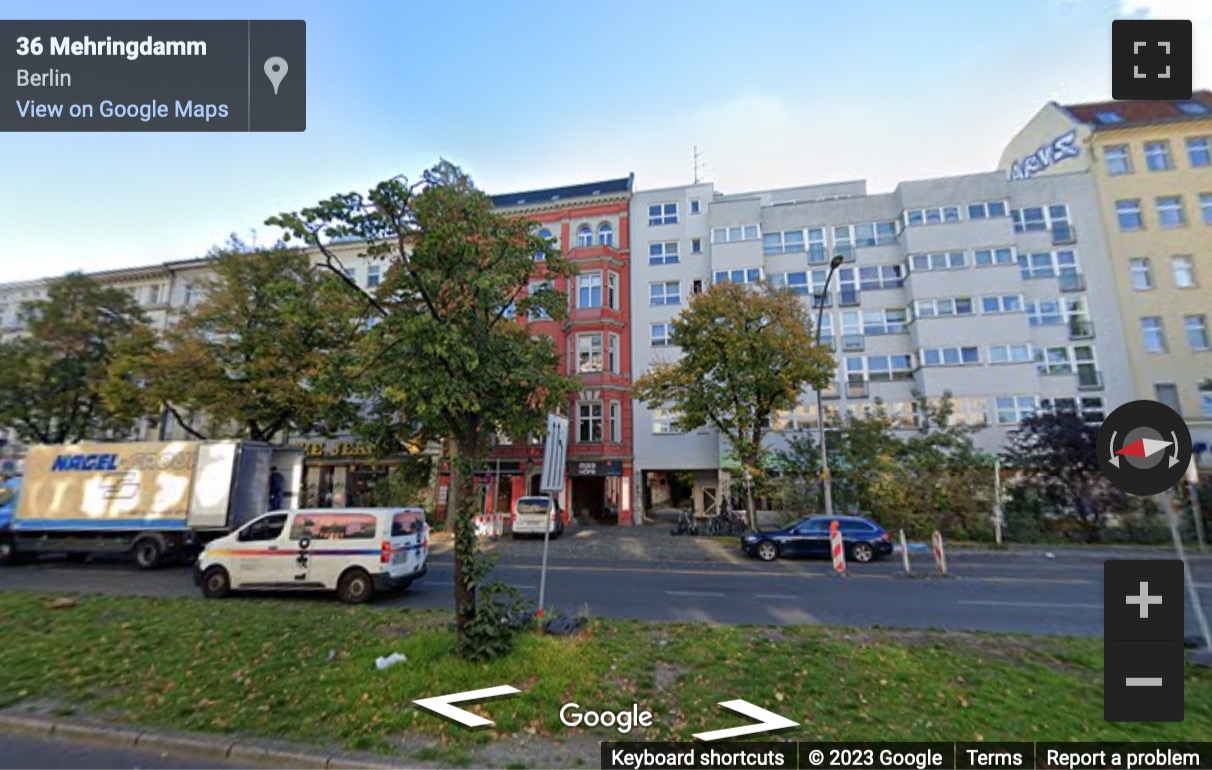 Street View image of Mehringdamm 33, 4th floor, Berlin, Berlin State