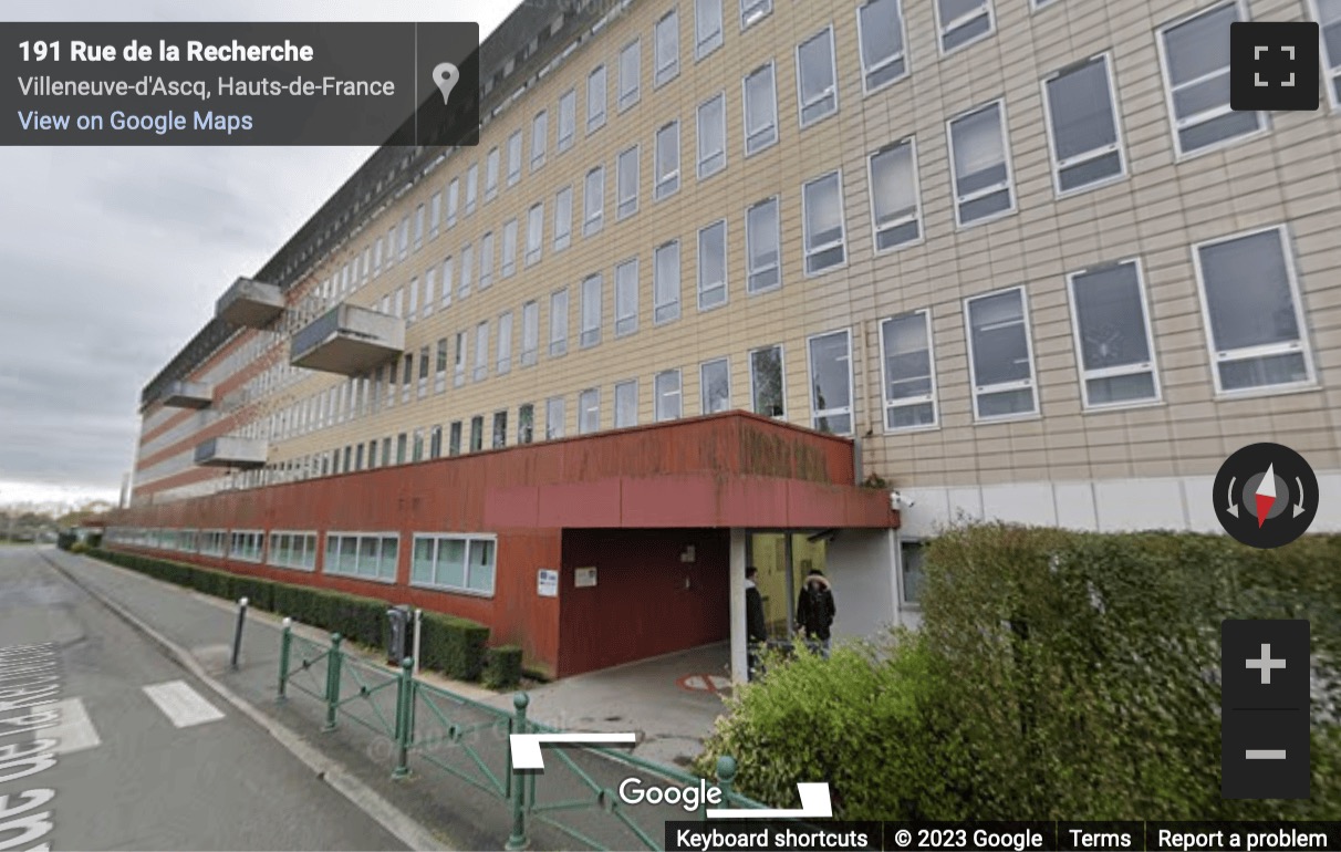 Street View image of 2 rue Héraclès, Villeneuve-d’Ascq, Nord