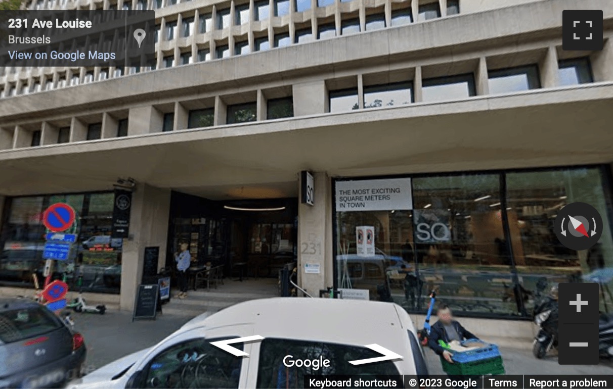 Street View image of Avenue Louise 231, Brussels