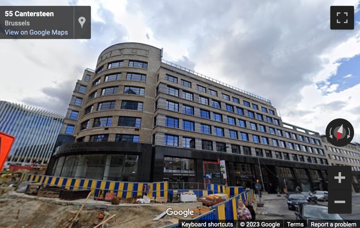 Street View image of Cantersteen 39-55, Brussels