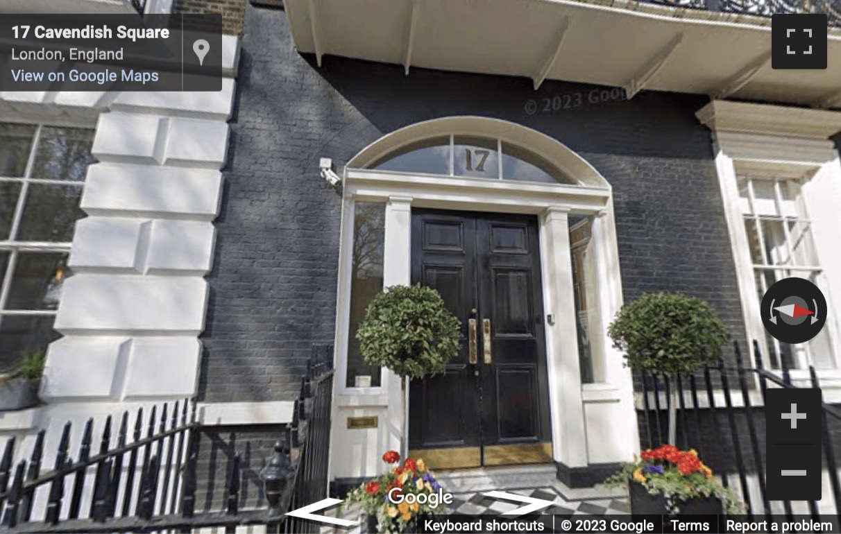 Street View image of 17 Cavendish Square, Bessborough House, London