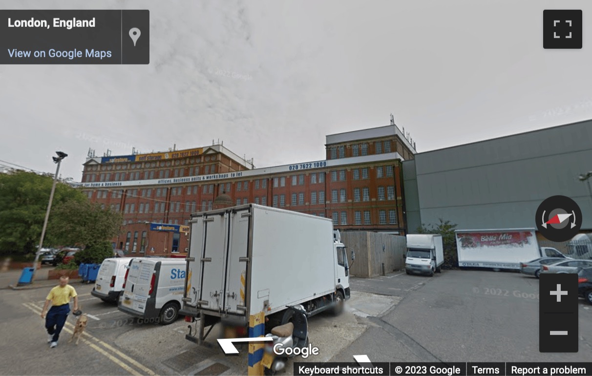 Street View image of Ingate Place, Battersea, Wandsworth