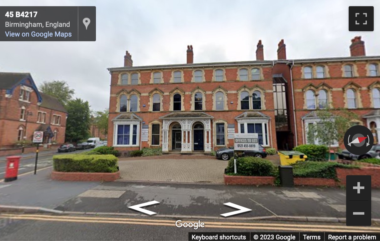 Street View image of Quadrant Court, 51-52 Calthorpe Road, Birmingham