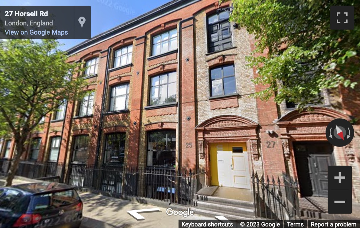 Street View image of 25 Horsell Road, Islington