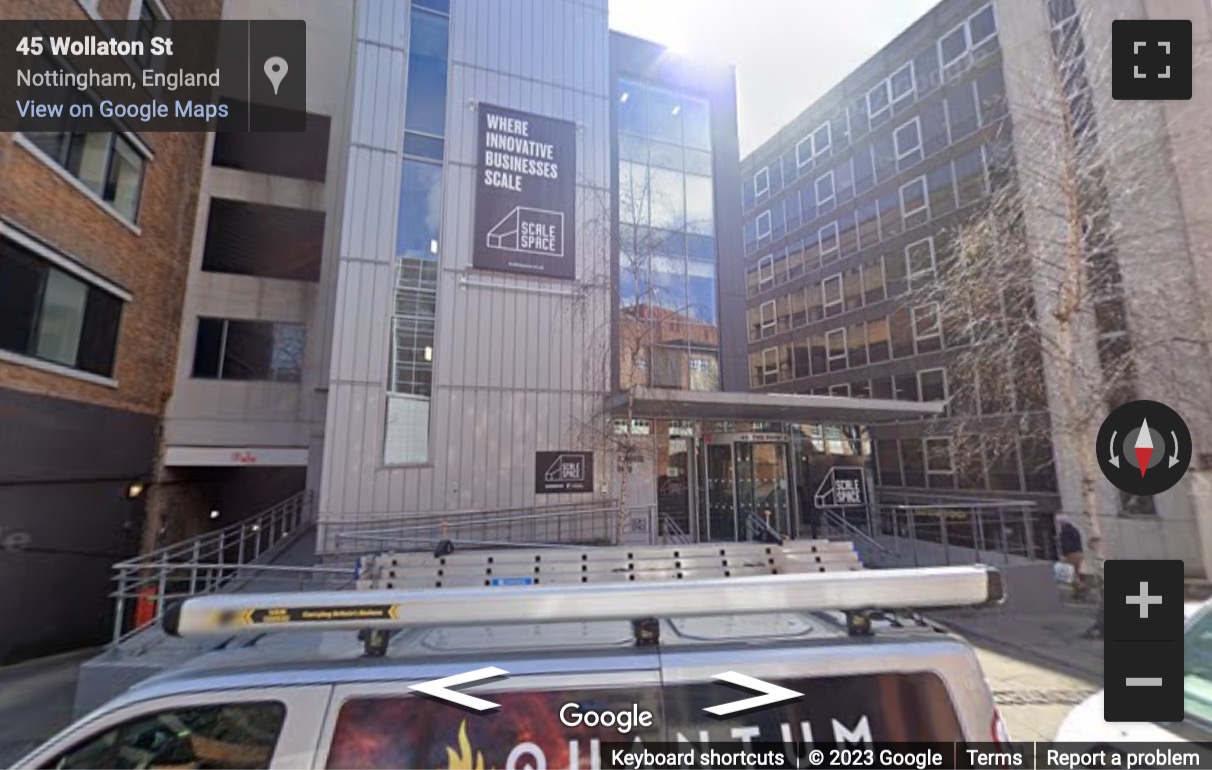 Street View image of The Poynt North, 45 Wollaton Street, Nottingham