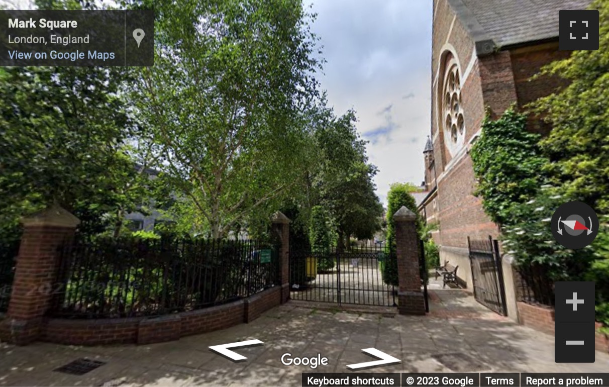 Street View image of 35 Luke Street, Shoreditch, Hackney