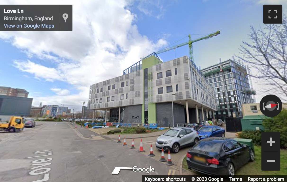 Street View image of Faraday Wharf, Holt Street, Birmingham