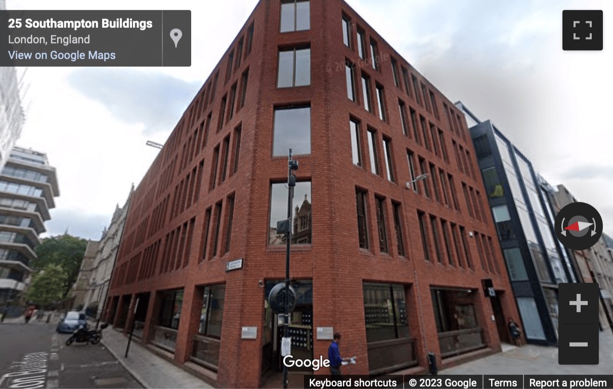 Street View image of 50-52 Chancery Lane, London