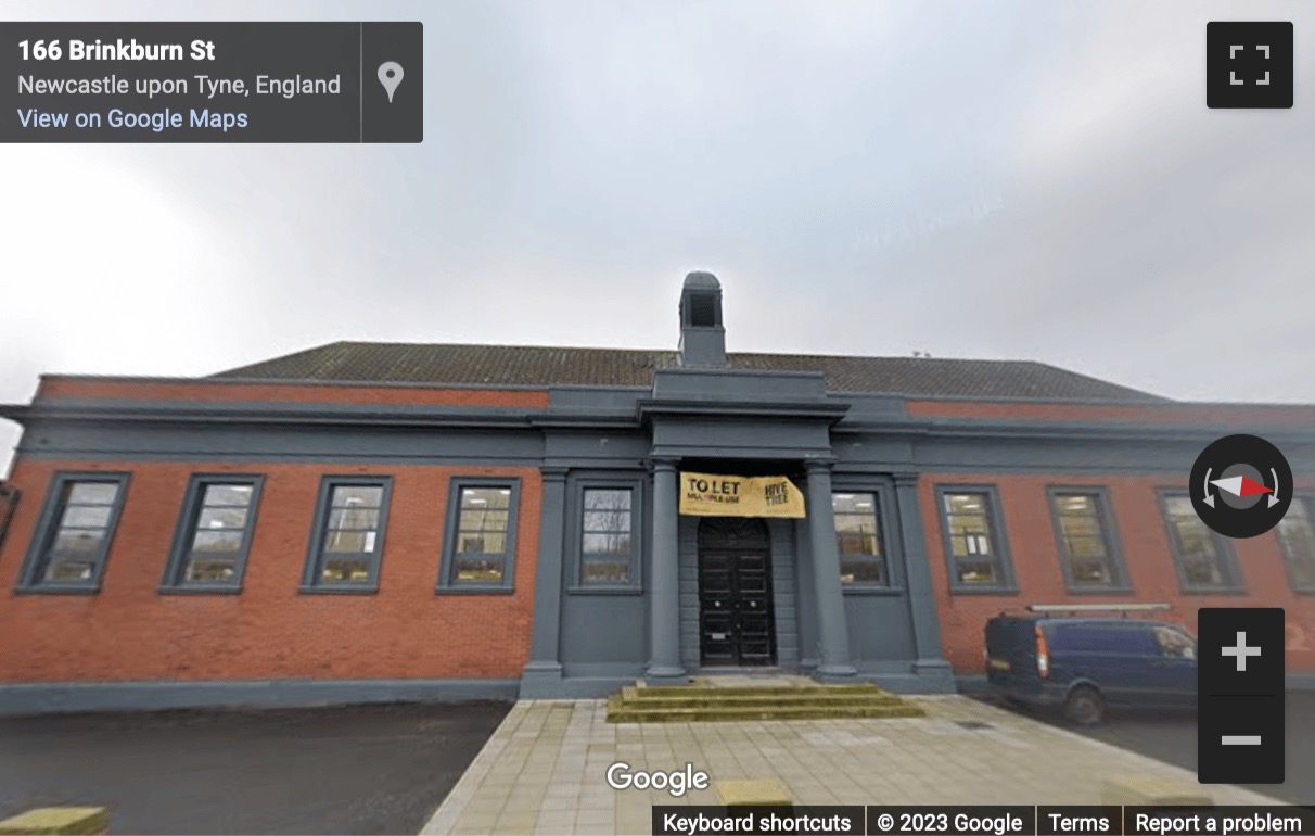 Street View image of 168 Brinkburn Street, Newcastle, Tyne and Wear