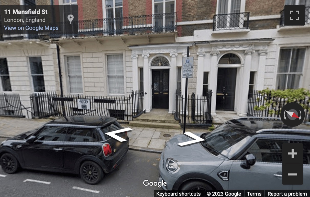 Street View image of Second Floor, 9 Mansfield Street, Marylebone