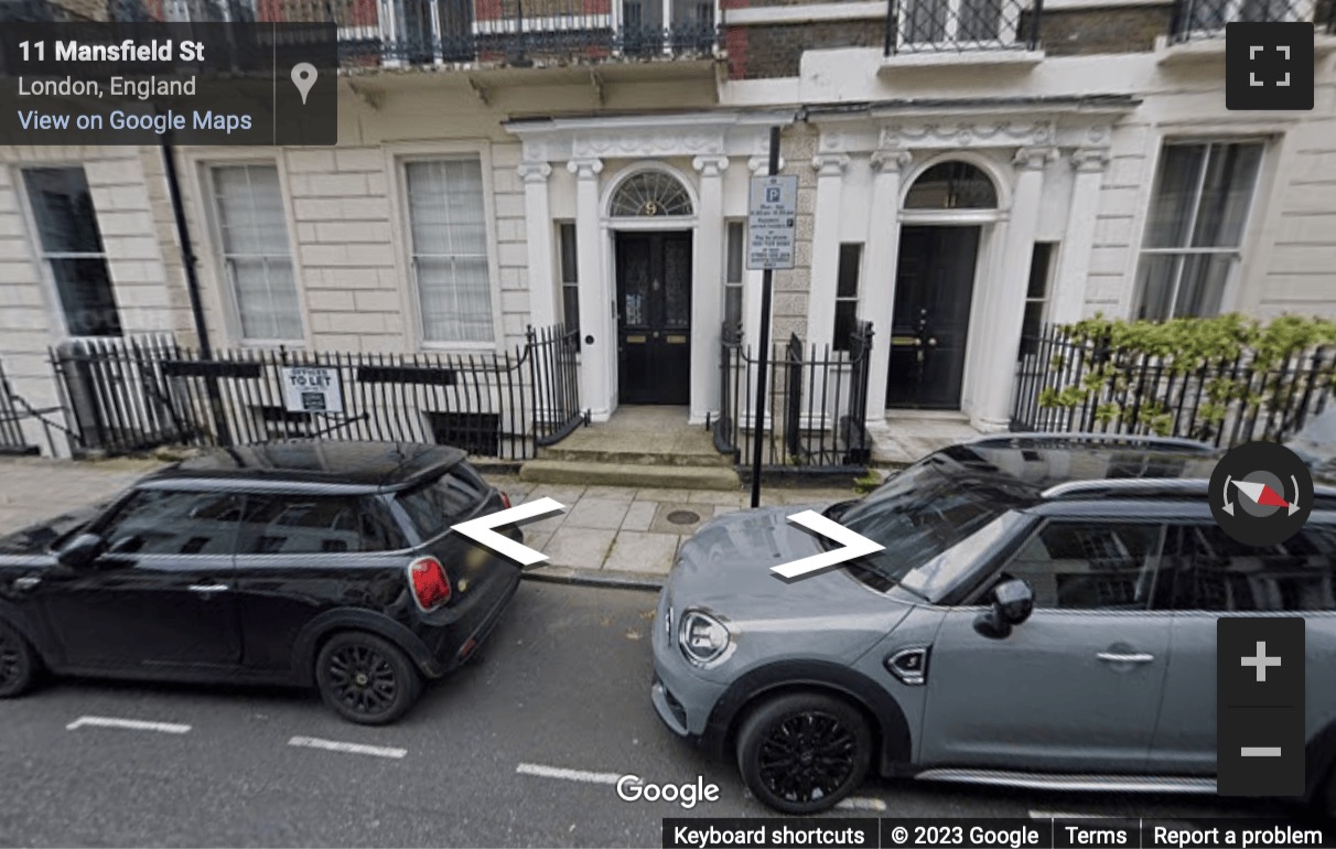 Street View image of Third Floor, 9 Mansfield Street, Marylebone