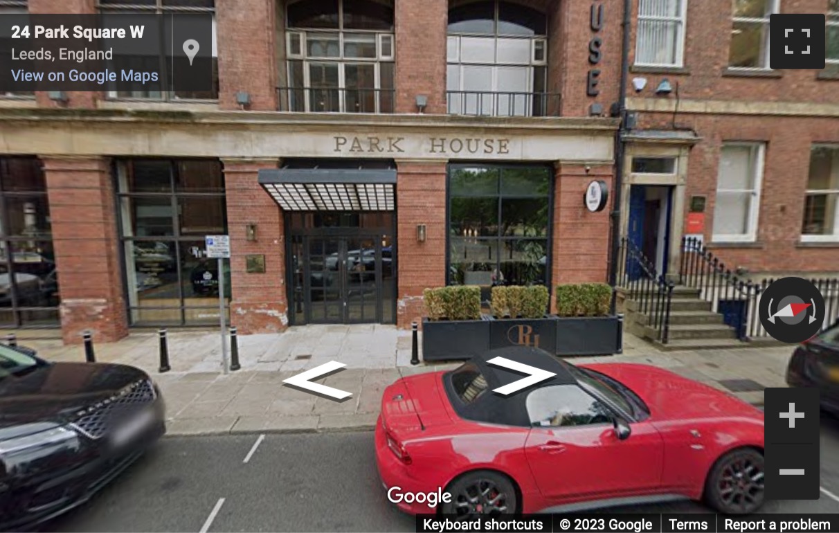 Street View image of Park House, Park Square West, Leeds, West Yorkshire