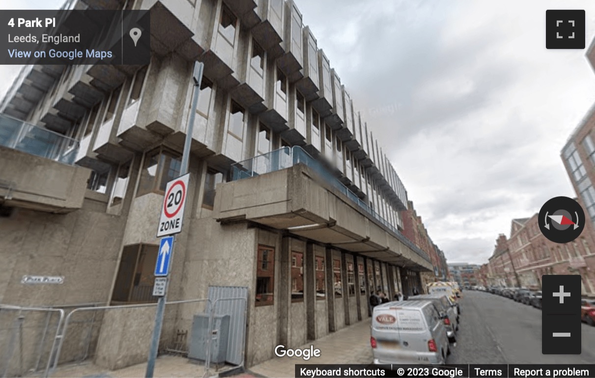 Street View image of Bank House, 3rd Floor, 27 King Street, Leeds, West Yorkshire